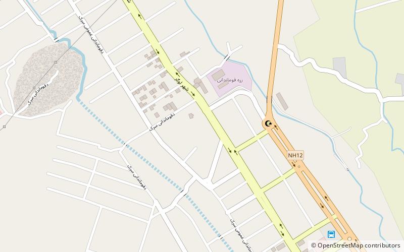 Pol-é 'Alam location map
