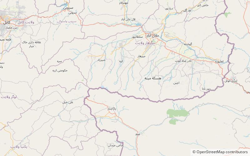 Tora Bora location map