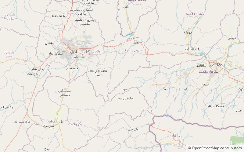 Lataband Pass location map