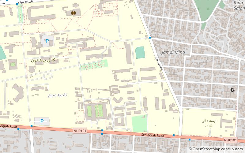 afghanistan technical vocational institute kabul location map