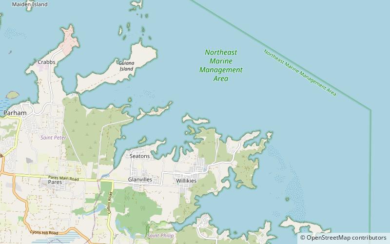 pelican island freetown location map