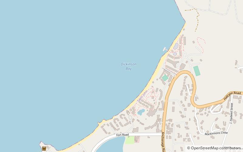Bahía de Dickenson location map