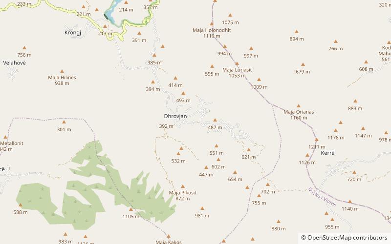 Dhuvjan Monastery location map