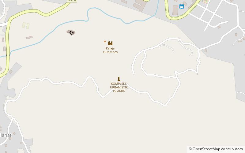 Xhermëhalla-Komplex location map