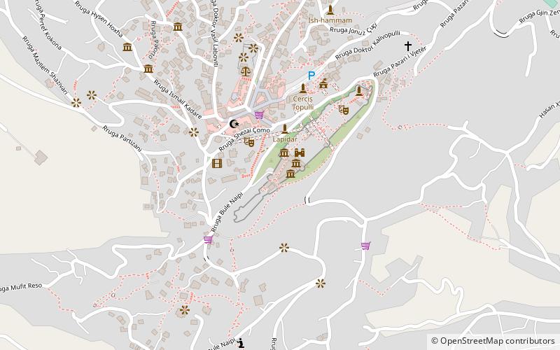 military museum gjirokaster location map