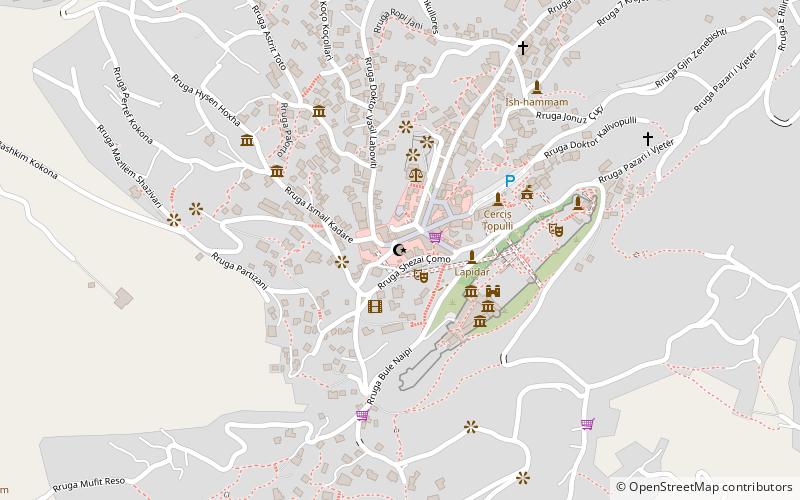 Tekke-Moschee location map