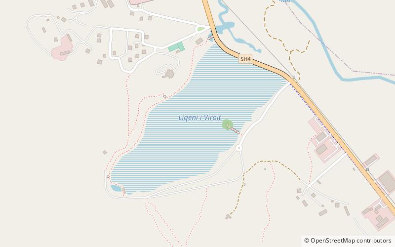 Viroit Park and Lake location map