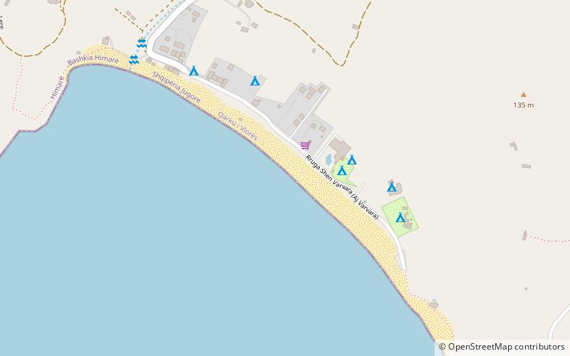 Livadhi Beach location map