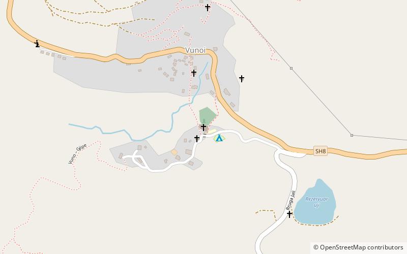 church of st spyridon vuno location map