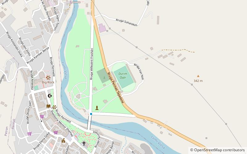 durim qypi stadium permet location map