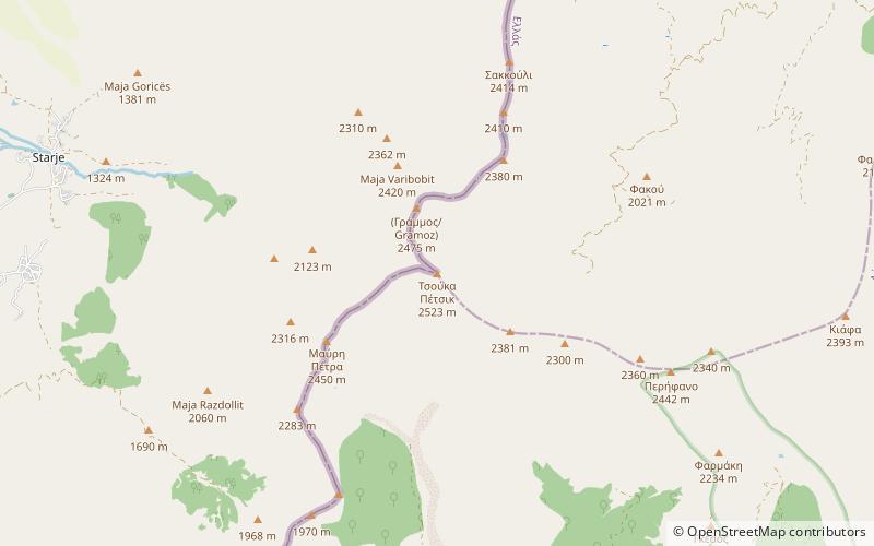 Gramos location map