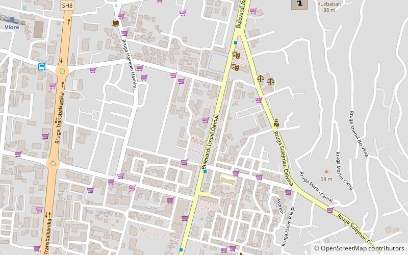 Pavarësia University location map