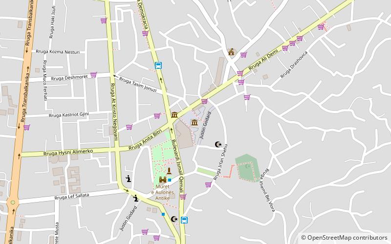 ethnographic museum vlore location map
