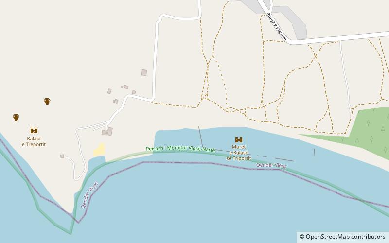 vlore castle wlora location map