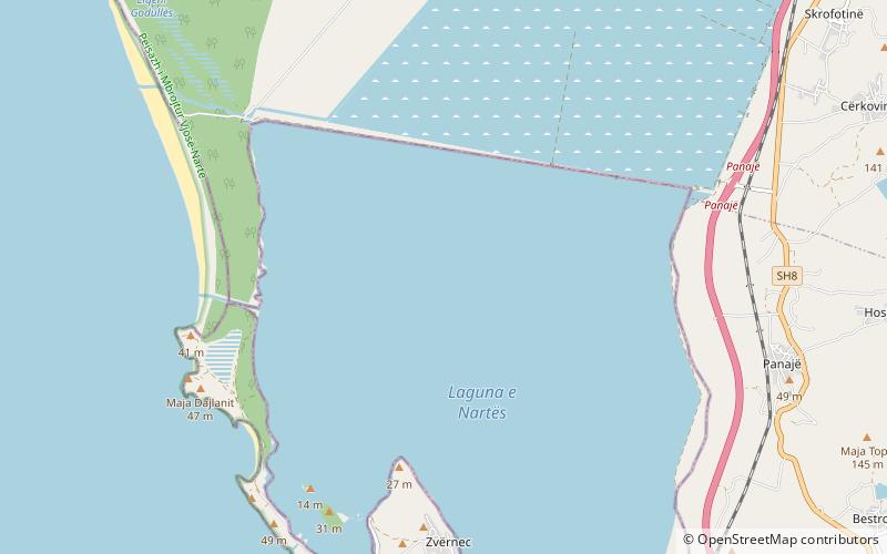 Narta Lagoon location map