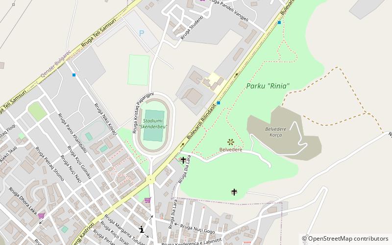 Tamara Nikolla Sports Palace location map