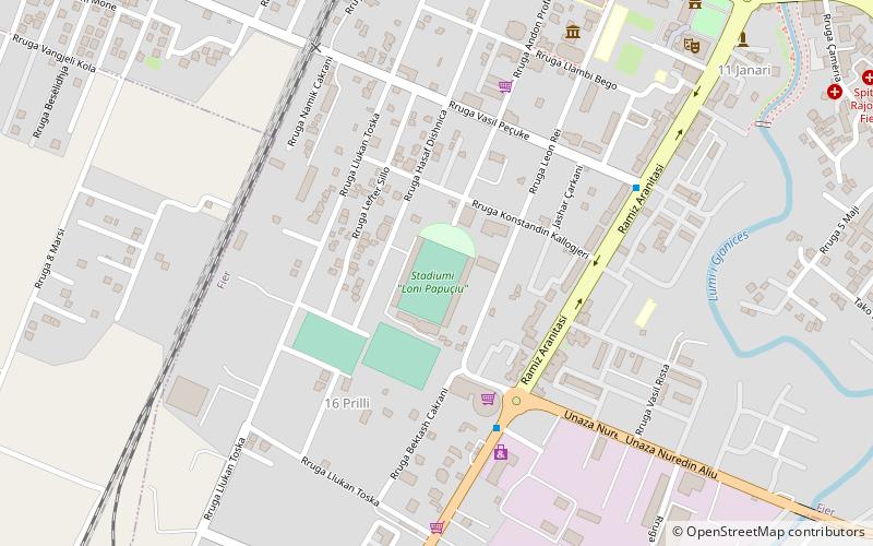 loni papuciu stadium fier location map