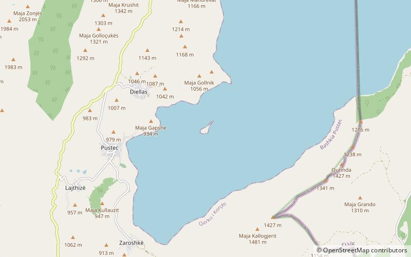 Maligrad location map
