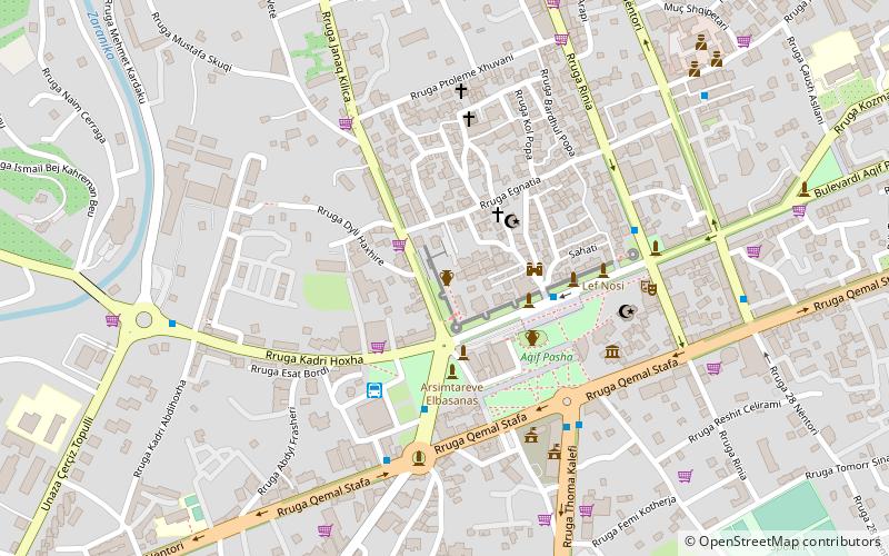 teatri roman elbasan location map