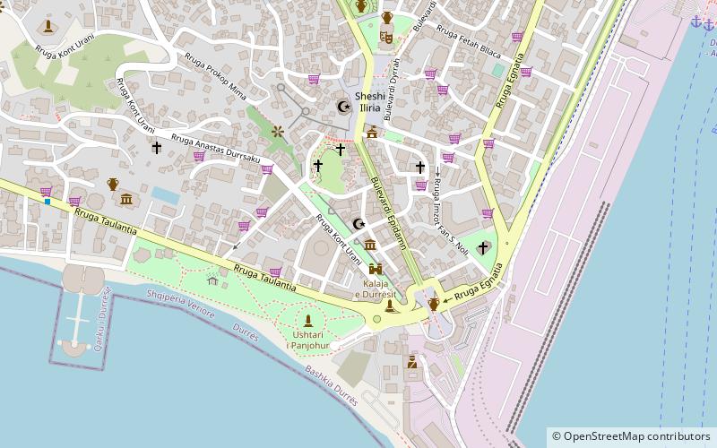 Fatih-Moschee location map