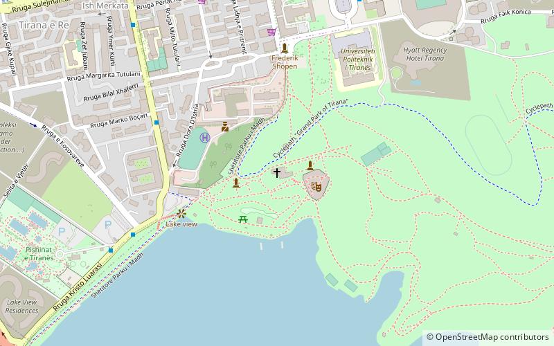 Saint Procopius Church of Tirana location map