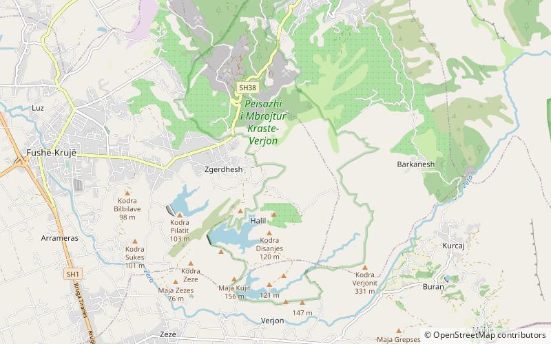 Albanopolis location map