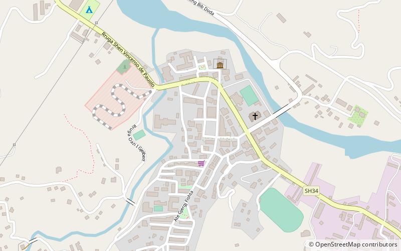 Mirdita location map