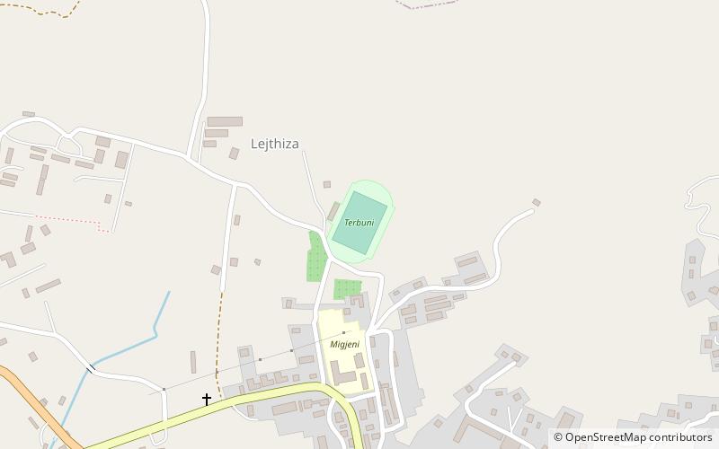 Ismail Xhemali Stadium location map