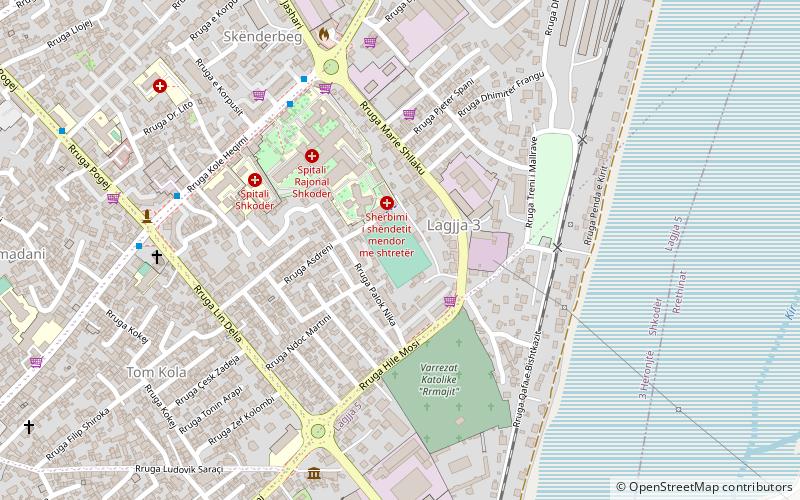 reshit rusi stadium szkodra location map
