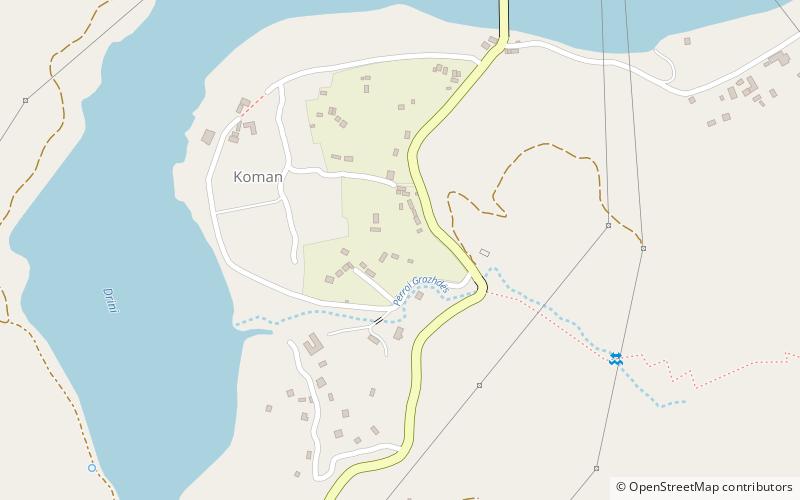 koman location map