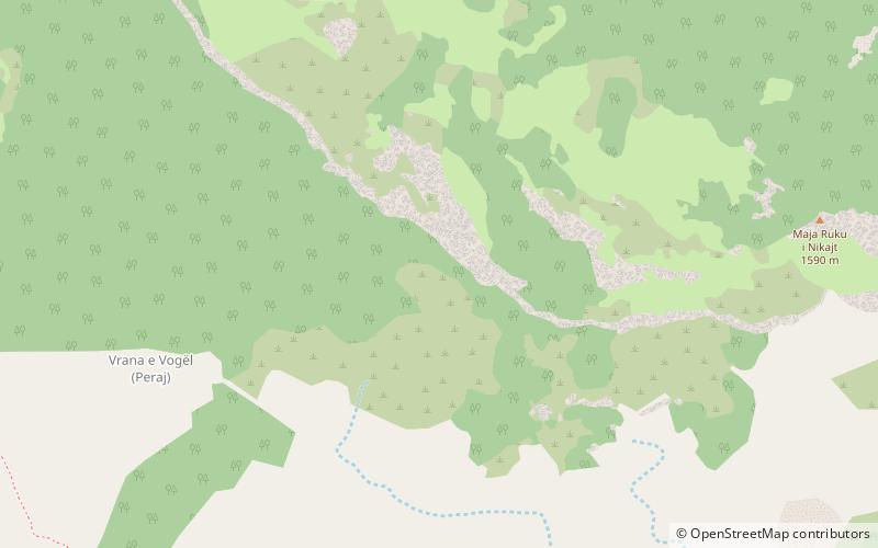 Nikaj-Mërtur location map