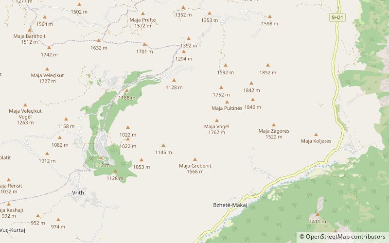 malesi e madhe district location map