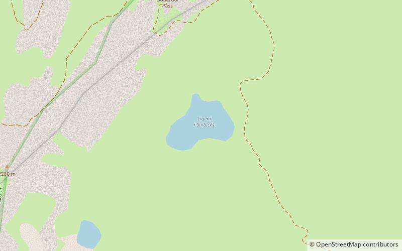 lake sylbice location map
