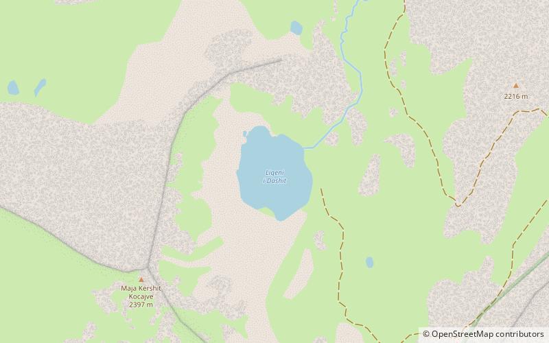 lake dash gash location map