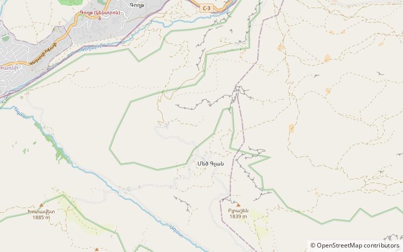 Aghjots Vank location map