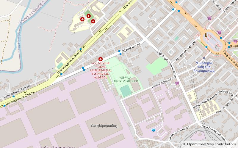 Stade Mika location map