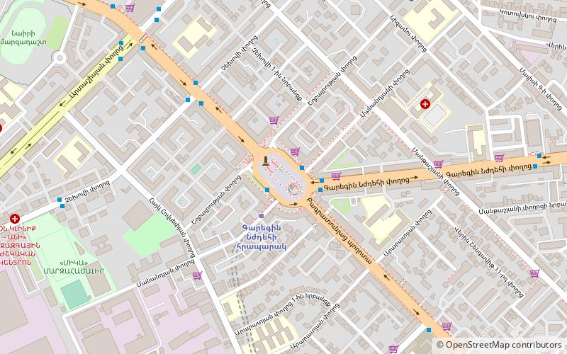 Garegin Nzhdeh Square location map