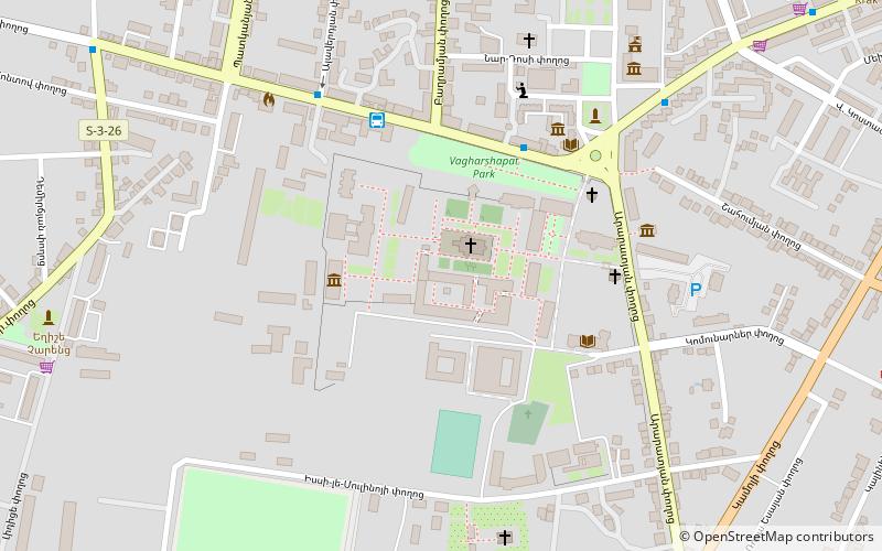 ruben sevak museum echmiadzin location map