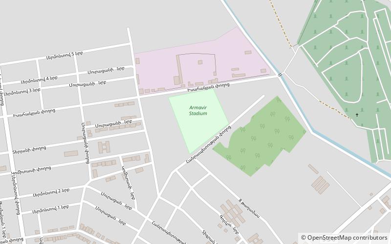 Armavir City Stadium location map