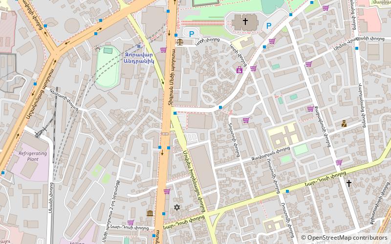 tashir mall jerewan location map
