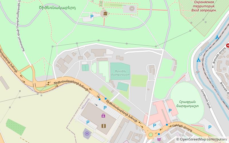 Pyunik Stadium location map
