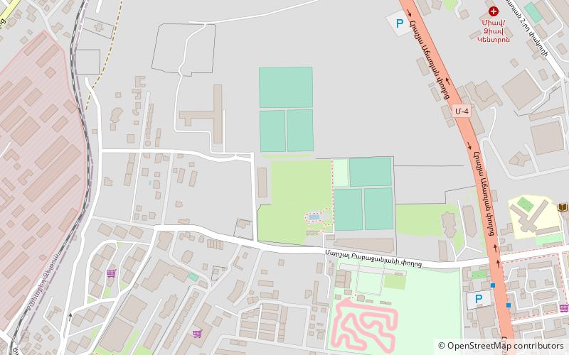 Yerevan Football Academy Stadium location map
