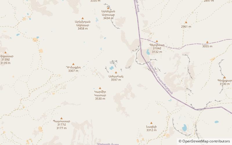 Azhdahak location map