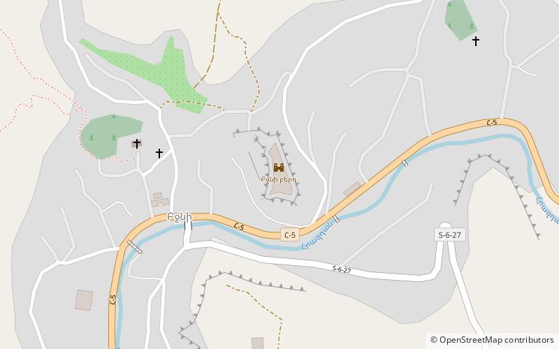 Bjni Fortress location map