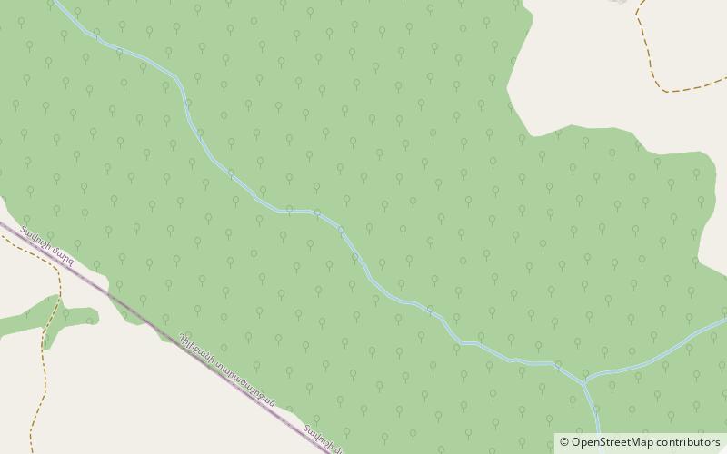 dilijan national park location map