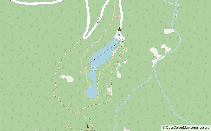 Lac Parz location map