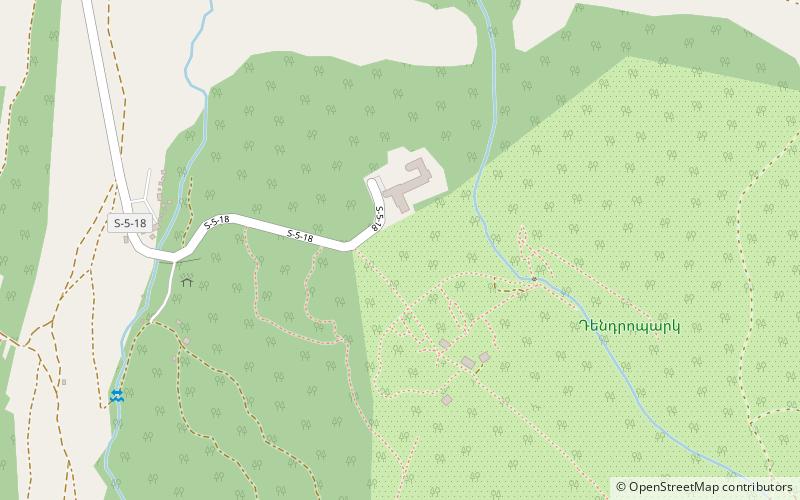 stepanavan dendropark location map