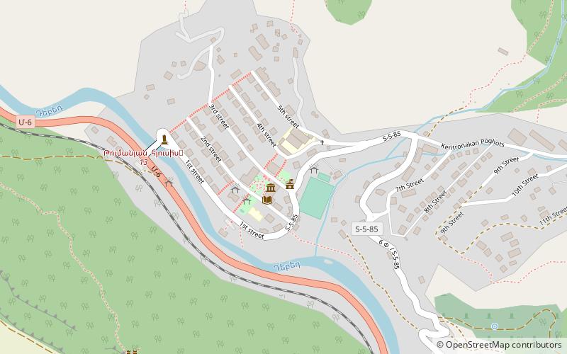 toumanian location map