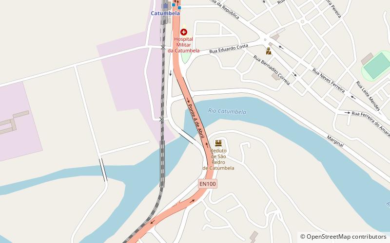 4 de Abril Bridge location map
