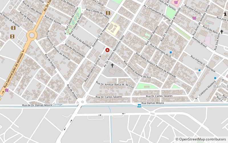 our lady of fatima cathedral benguela location map